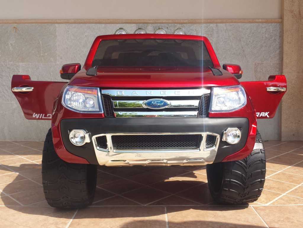 Todoterreno electrico para niños Ford Ranger Burdeos Metalizado