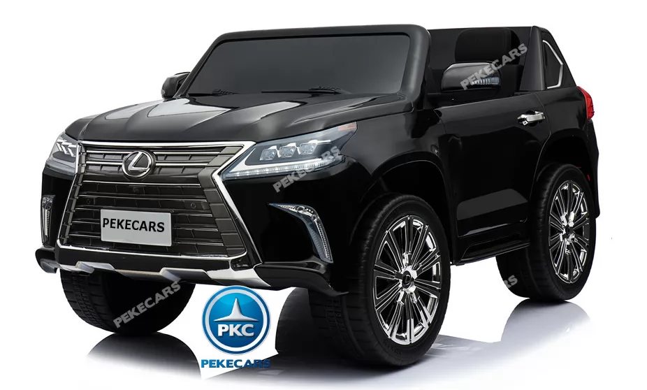 Coche electrico para niños Lexus 570 con MP4 Negro