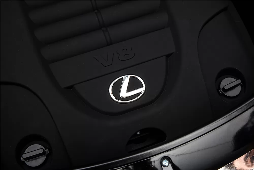 Coche electrico infantil Lexus 570 con MP4 Negro con licencia oficial