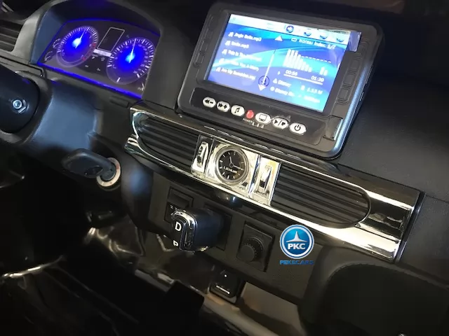 Coche electrico infantil Lexus 570 con MP4 Negro con licencia oficial