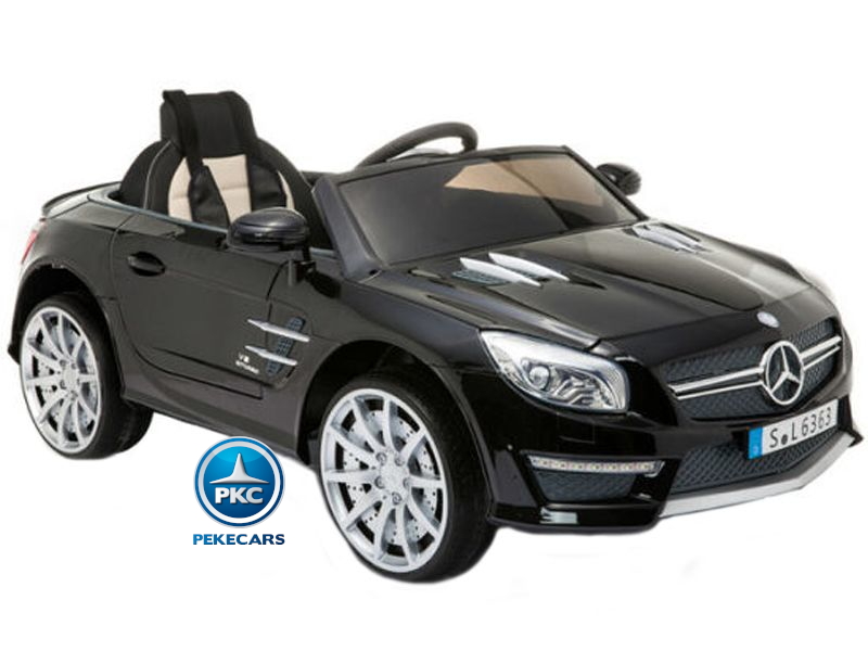 Mercedes SL63 12V Negro Metalizado