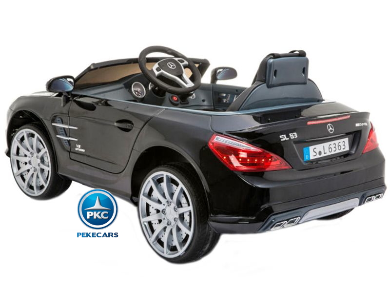 Mercedes SL63 12V Negro Metalizado