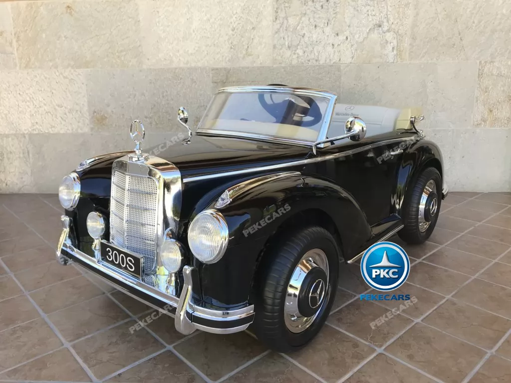 Coche electrico infantil Mercedes Benz 300S Negro