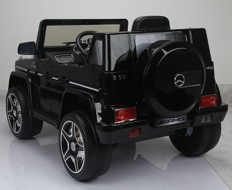 Todoterreno electrico para niños Mercedes G63 Negro