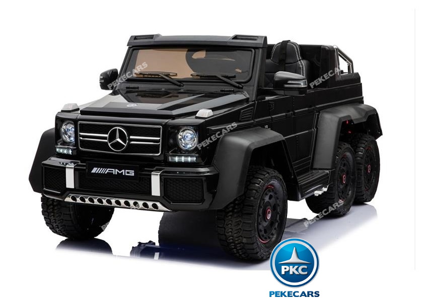 Coche electrico para niños New Mercedes G63 Negro