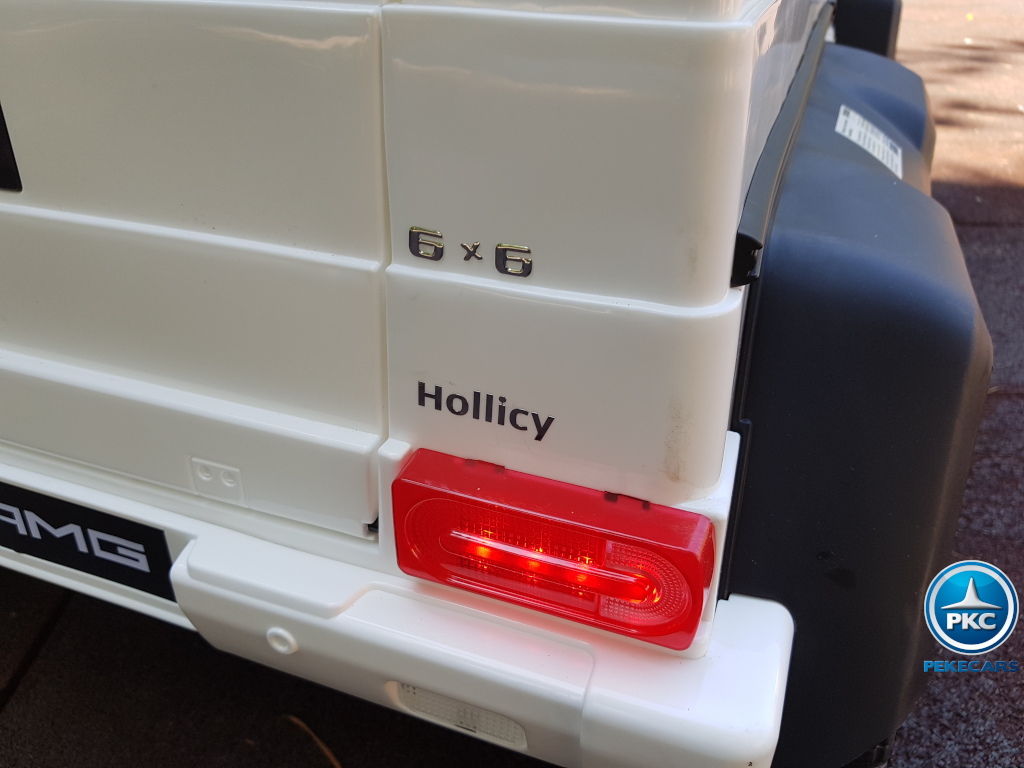 Coche electrico para niños New Mercedes G63 Blanco