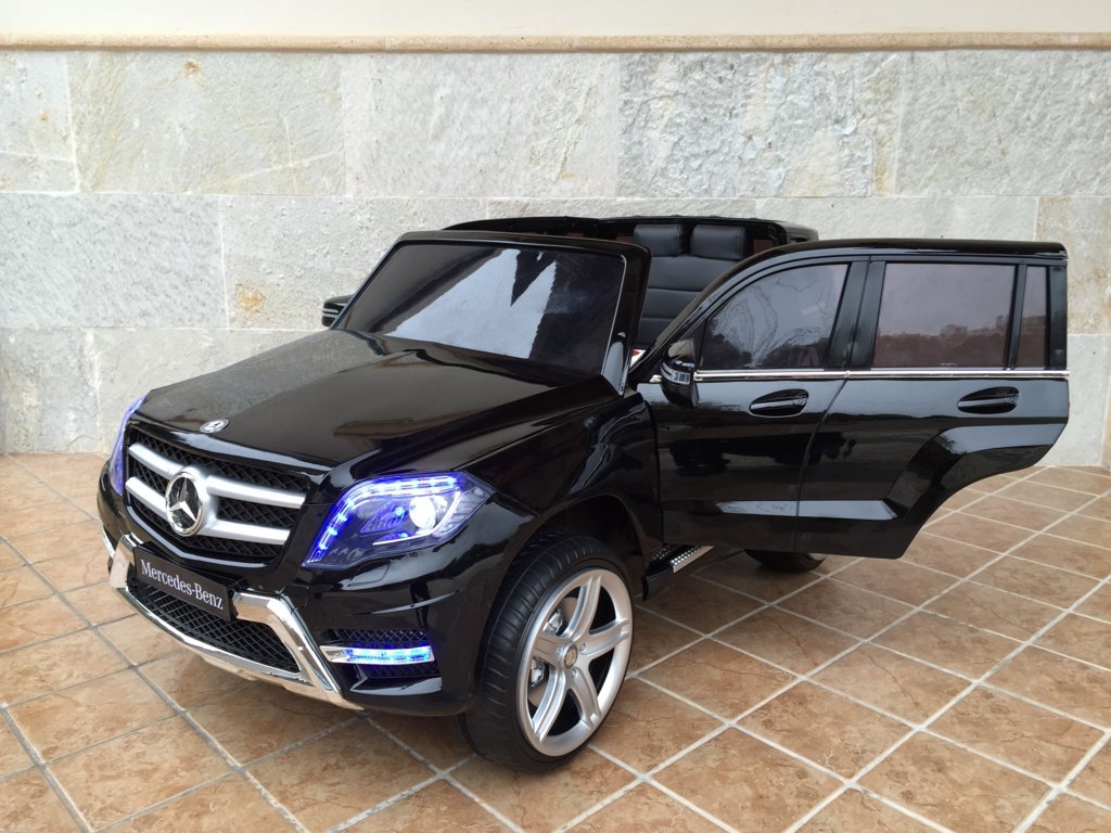 Coche electrico para niños Mercedes GLK-350 Negro Metalizado vista principal