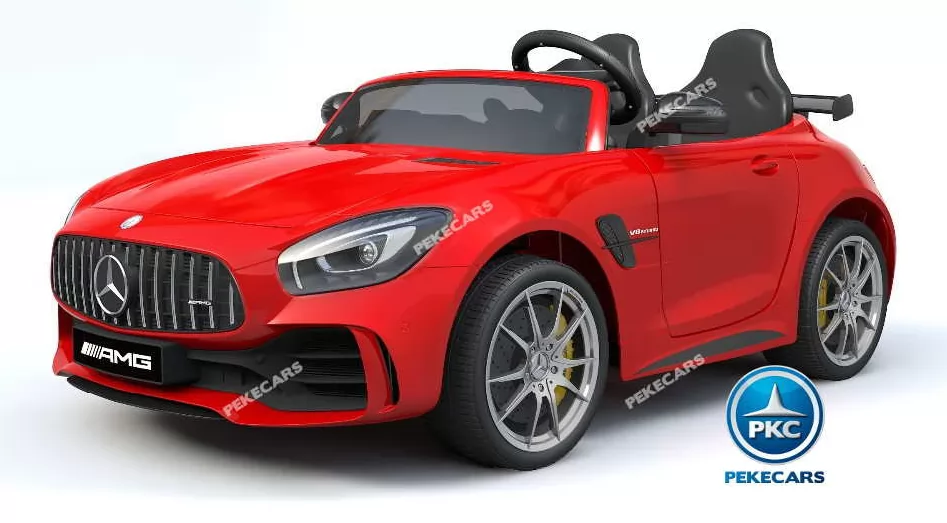 Coche electrico para niños Mercedes GTR 2 plazas Rojo vista principal