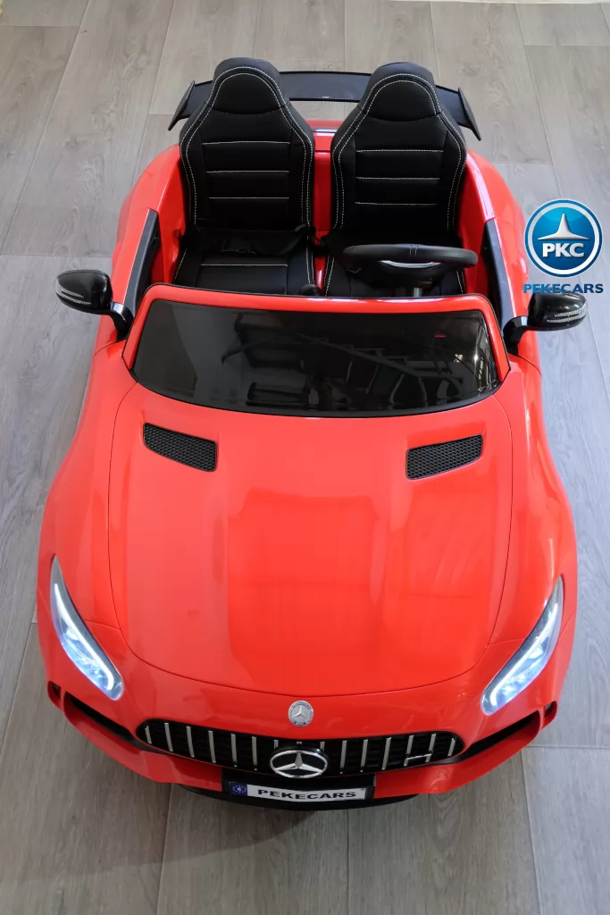 Coche electrico para niños Mercedes GTR 2 plazas Rojo capo