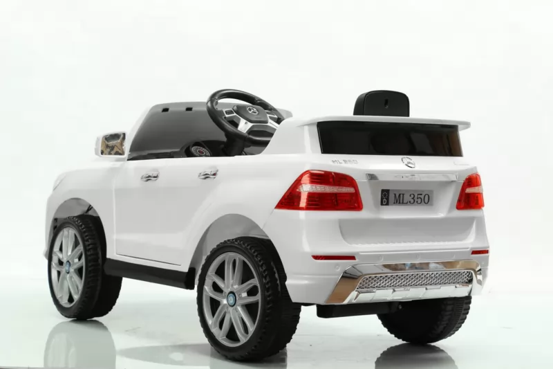 Coche electrico para niños Mercedes ML-350 blanco