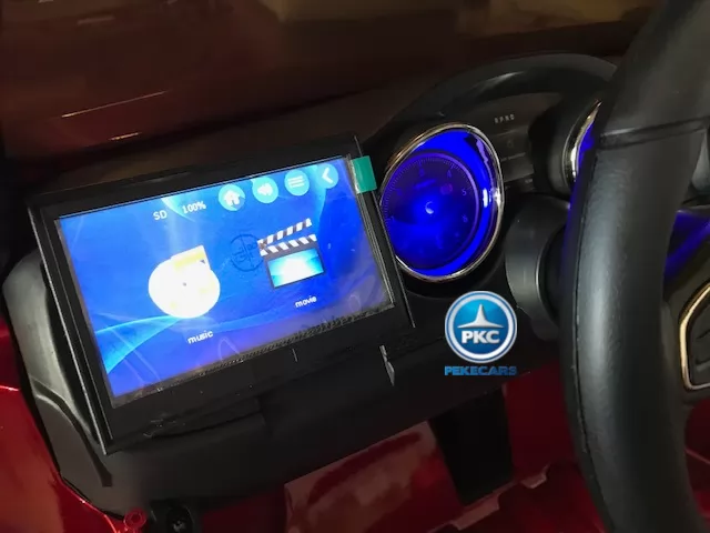 Coche electrico para niños Mercedes Pickup X Class 12V Rojo Metalizado