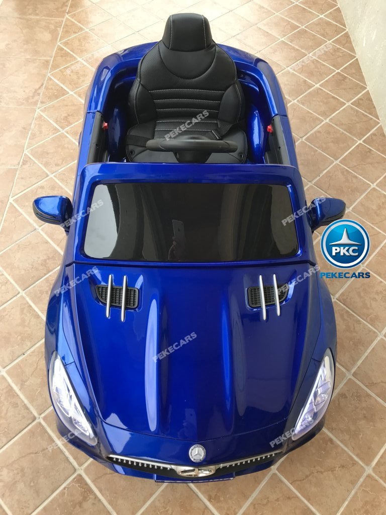 Coche electrico para niños Mercedes SL500 Azul Metalizado