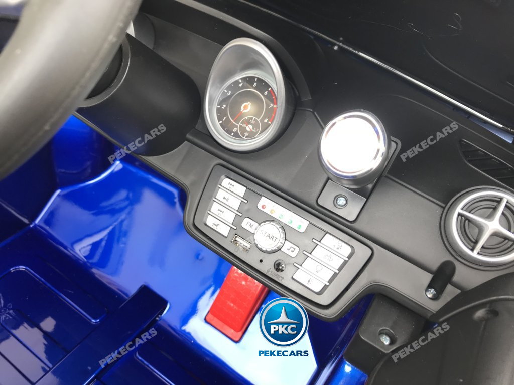 Coche electrico para niños Mercedes SL500 Azul Metalizado