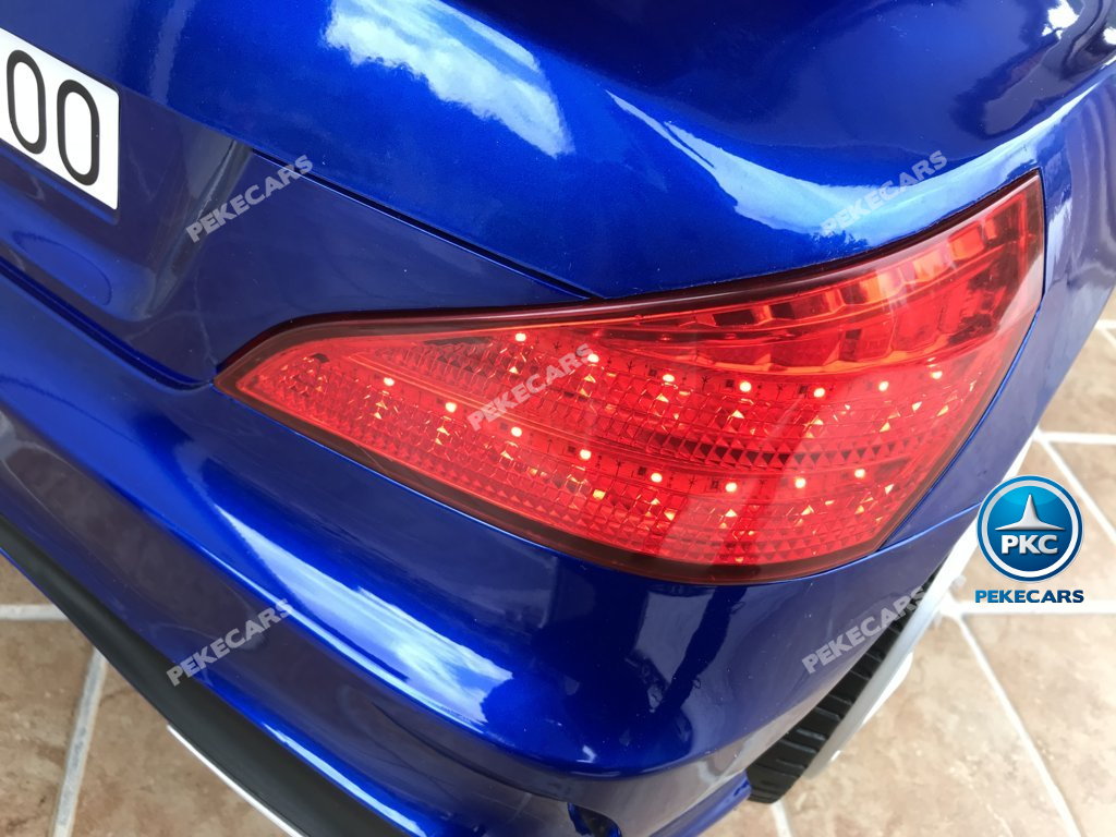 Coche electrico para niños Mercedes SL500 Azul Metalizado luces traseras