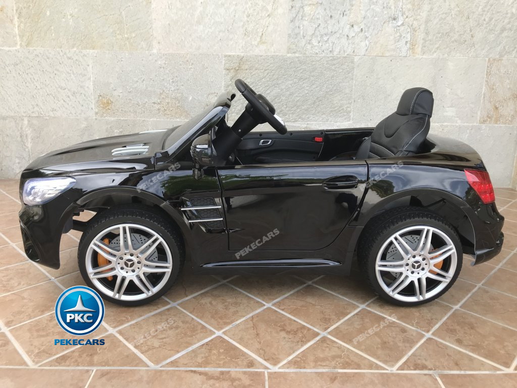 Coche electrico infantil Mercedes SL500 Negro Metalizado