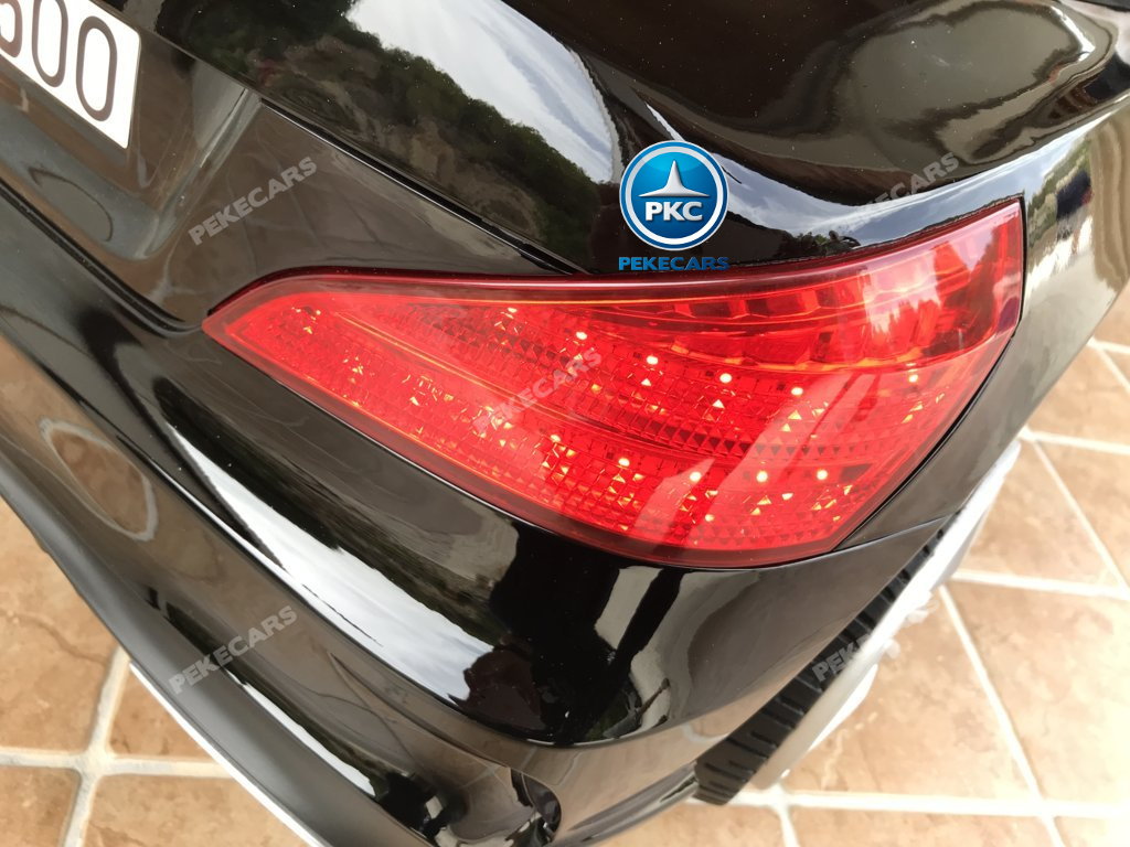 Coche electrico infantil Mercedes SL500 Negro Metalizado luces traseras