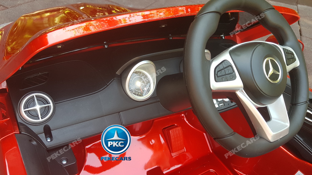 Coche electrico para niños Mercedes SL500 Rojo Metalizado