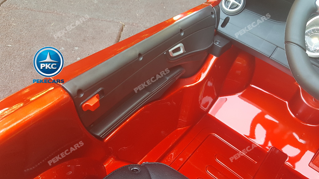 Coche electrico infantil Mercedes SL500 Rojo Metalizado con mando radiocontrol