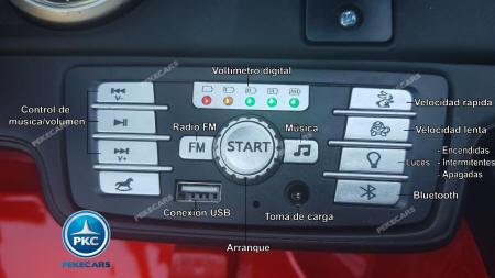 Mercedes SL500 12V 2.4G Rojo Metalizado
