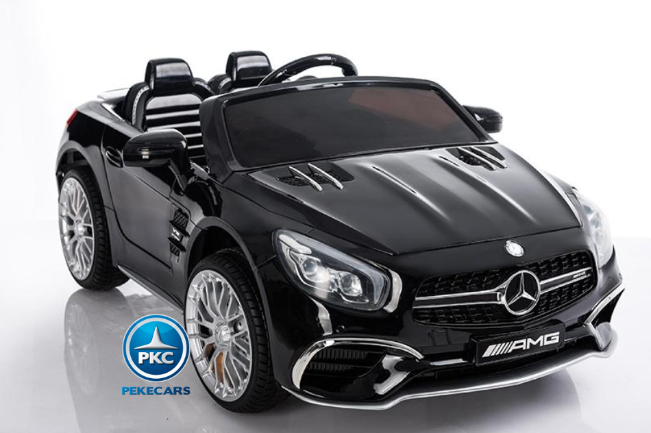 Coche electrico infantil Mercedes SL65 con MP4 Negro