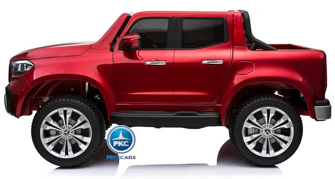 Coche electrico para niños Mercedes Pickup X Class 12V Rojo Metalizado