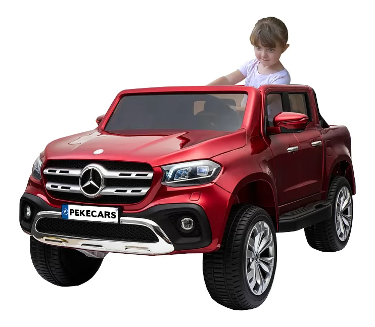 Coche electrico para niños Mercedes Pickup X Class 12V Rojo Metalizado vista principal