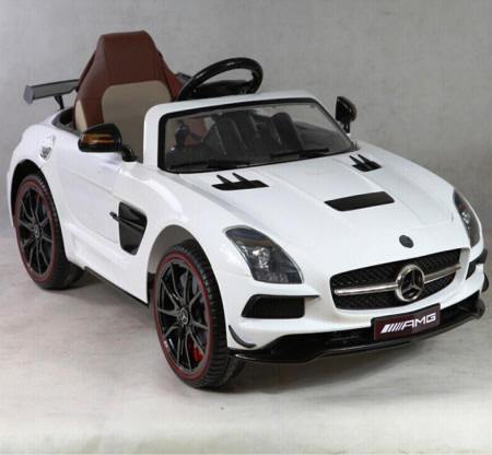 MERCEDES SLS 2017 WHITE 12V 2.4G