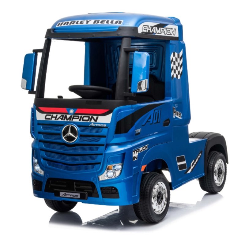 Camion Mercedes Actros Azul pintado