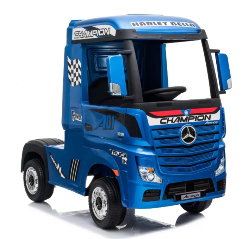 Camion Mercedes Actros Azul pintado