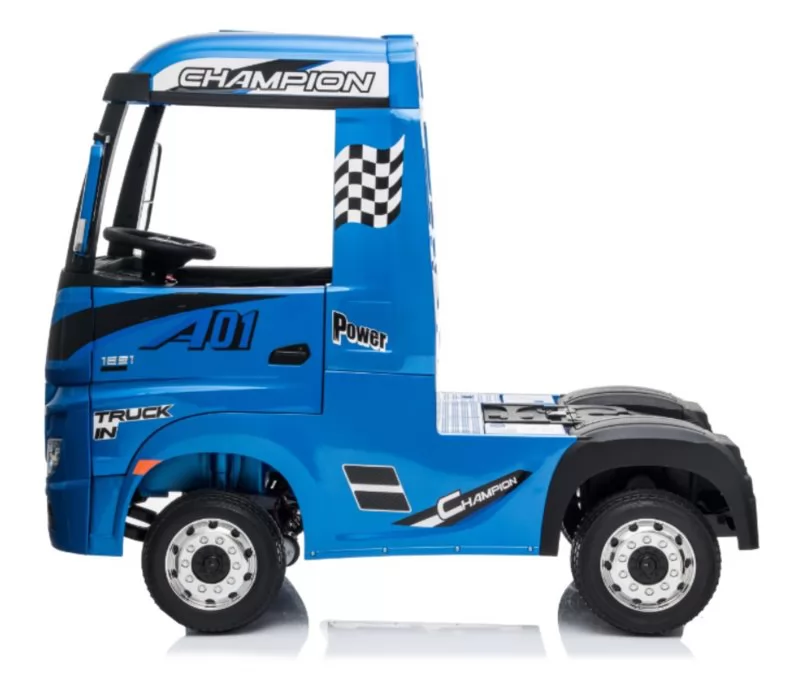 Camion Mercedes Actros Azul pintado