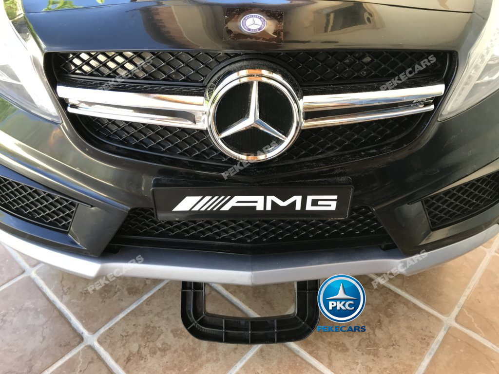 Coche electrico para niños mercedes a45 Negro asa de transporte