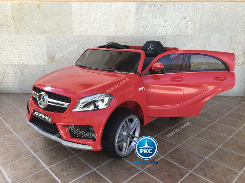 Coche electrico para niños mercedes a45 Rojo vista principal