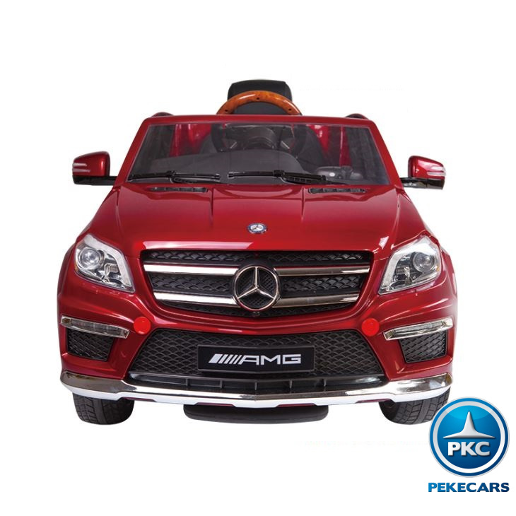 Mercedes GL63 Rojo 12V 2.4G Versión Super Luxe vista frontal