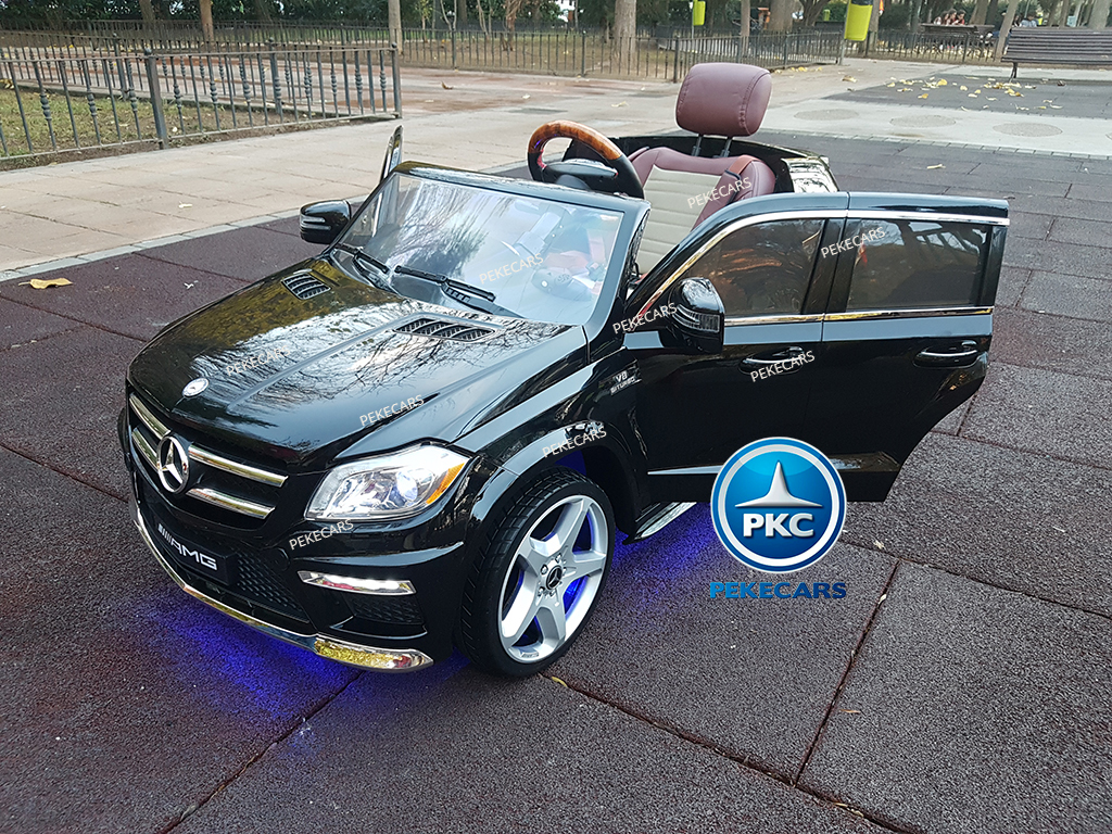 Coche electrico para niños Mercedes GL63 Version Superior Negro vista principal