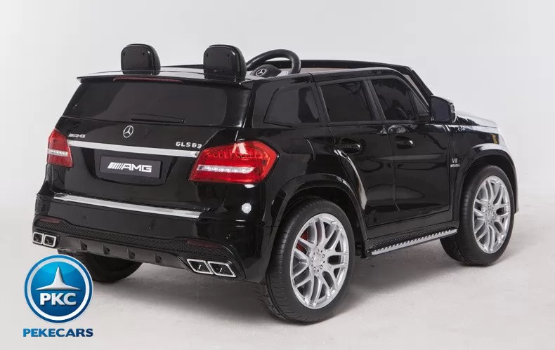 Coche electrico para niños Mercedes GLS63 Negro Metalizado
