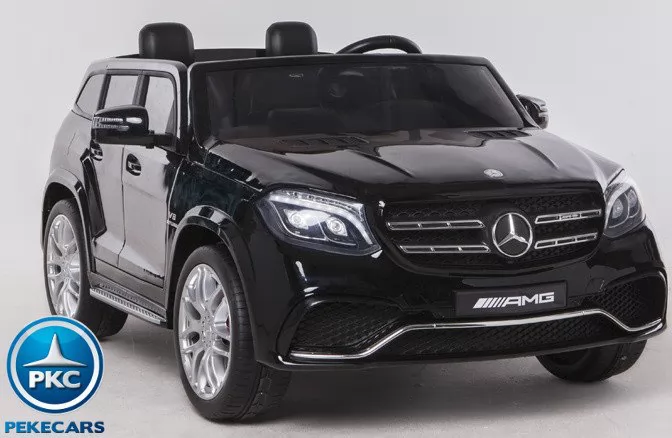 Coche electrico infantil Mercedes GLS63 Negro Metalizado