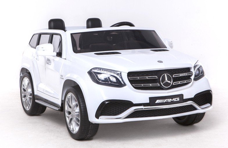 Coche electrico infantil Mercedes GLS63 Blanco