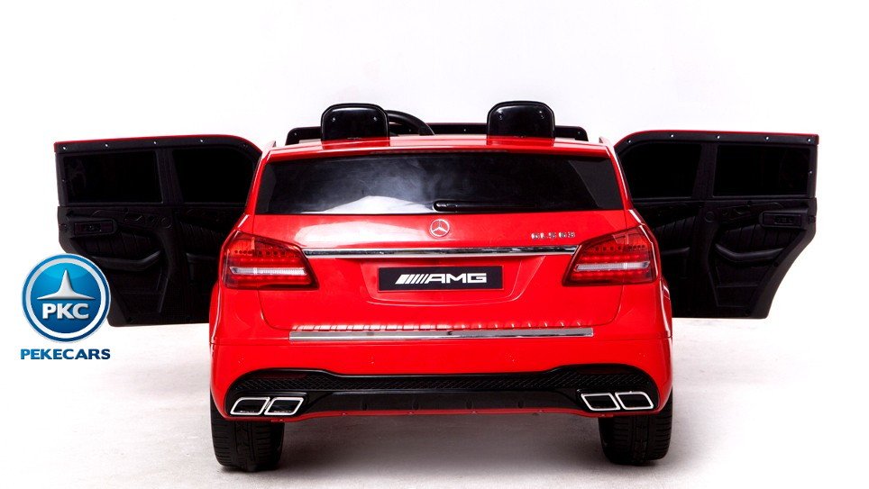 Coche electrico infantil Mercedes GLS63 Rojo
