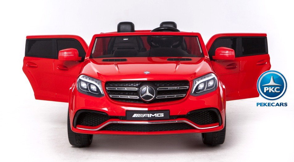 Coche electrico infantil Mercedes GLS63 Rojo