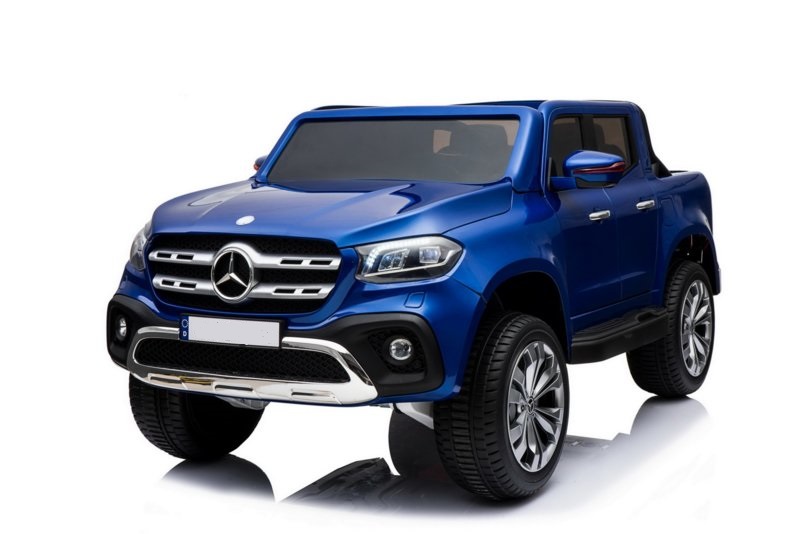 Coche electrico para niños Mercedes Pickup X Class 12V Blanco vista principal
