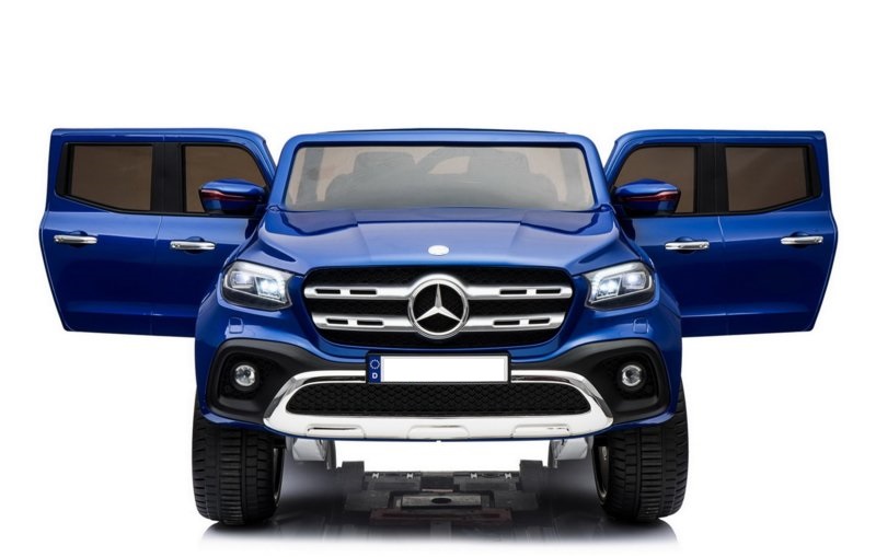 Coche electrico infantil Mercedes Pickup X Class 12V azul
