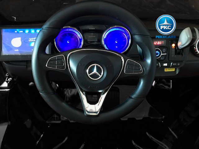 Coche electrico infantil Mercedes Pickup X Class 12V Negro