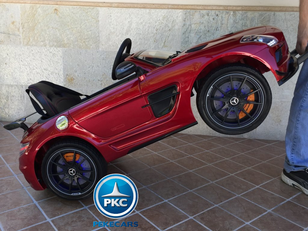Mercedes sls rojo pintado Pekecars