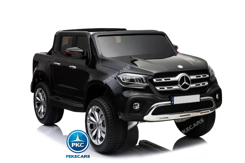 Coche electrico infantil Mercedes Pickup X Class 12V Negro