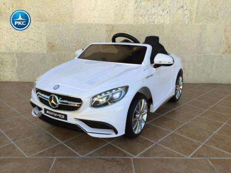 Mercedes s63 para niños blanco Pekecars