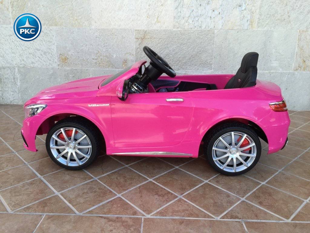 Mercedes S63 12v infantil rosa PEKECARS
