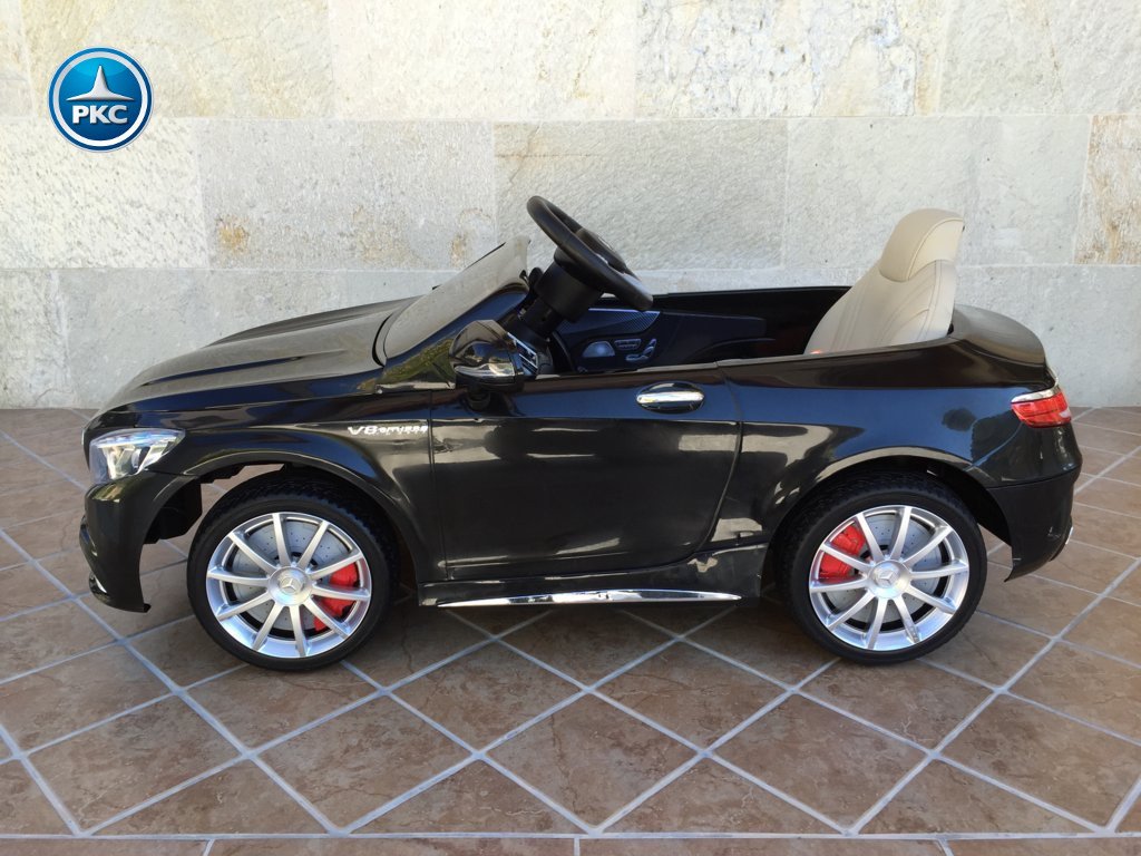 Coche electrico infantil Mercedes S63 Negro