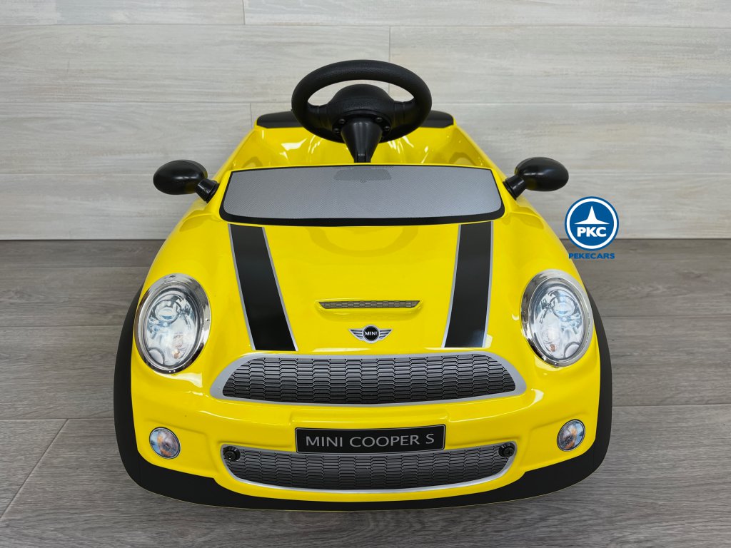 Mini Cooper S 6V Amarillo frontal
