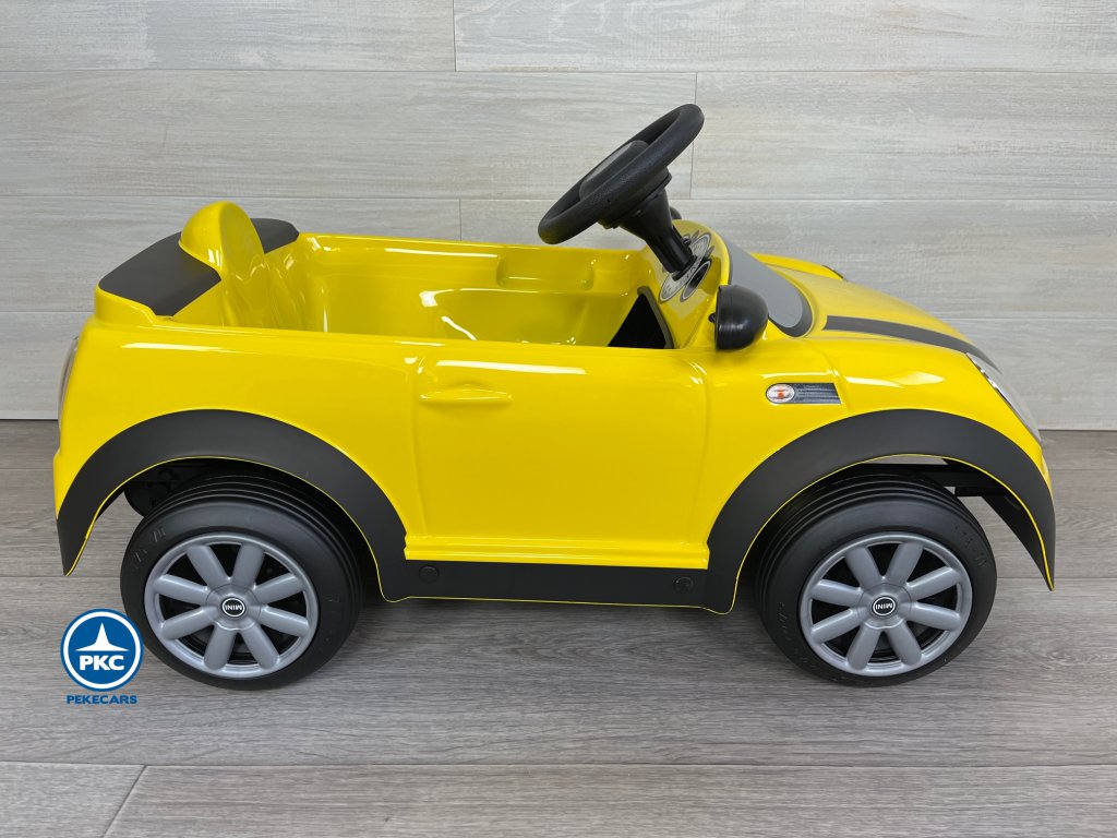 Mini Cooper S 6V Amarillo a batería