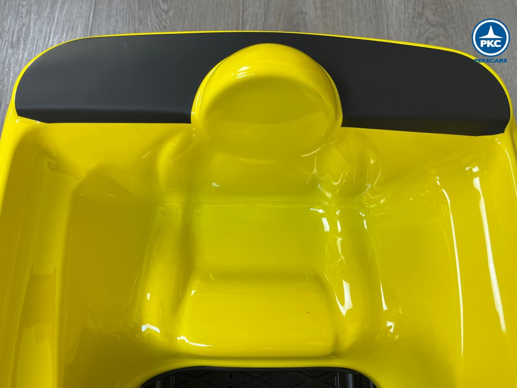 Mini Cooper S 6V Amarillo asiento
